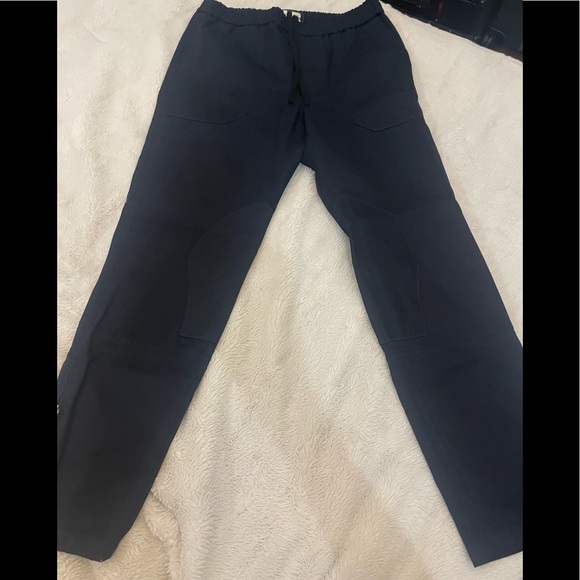 Gucci Men's Dark Blue Military Cotton Drill Pants EU 48/US 30